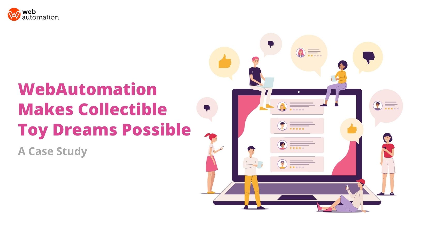 webautomation makes collectible toy dreams possible: a case study