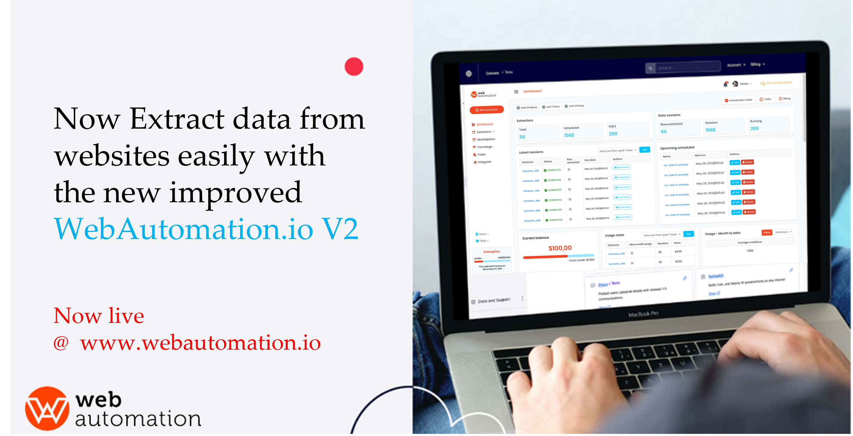 announcing the launch of webautomation version 2